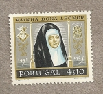 Stamps Portugal -  Reina Doña Leonor