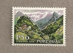 Sellos de Europa - Portugal -  Madeira, montañas