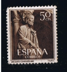 Stamps Spain -  Edifil  nº  1130  Año Santo Compostelano  Santiago Pórtico de la Gloria