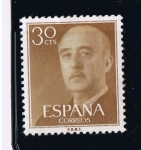 Stamps Spain -  Edifil  nº  1147  General Franco