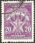 Sellos de Europa - Yugoslavia -  antorchas