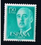 Stamps Spain -  Edifil  nº  1155  General Franco