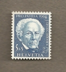 Stamps Switzerland -  Pro Patria, J. George Bodmer