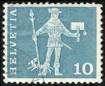 Stamps : Europe : Switzerland :  Mensajero
