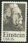 Sellos de America - Estados Unidos -   Albert Einstein
