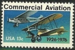 Stamps United States -   Aviación comercial