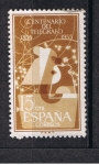Stamps Spain -  Edifil  nº  1180  1er  Centenario del Telégrafo