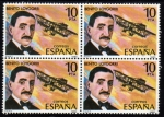 Stamps Spain -  1980 Pioneros de la aviacion Benito Loygorri
