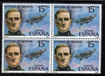 Stamps Spain -  1980 Pioneros de la aviacion Alfonso de Orleans