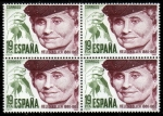 Stamps Spain -  1980 Centenario Hellen Keller
