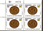 Stamps Honduras -  OJO  DE  BUEY