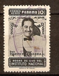 Stamps America - Panama -  ERNESTO  DE  LA  GUARDIA
