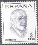 Stamps Spain -  Literatos españoles. Carlos Arniches.
