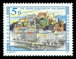 Stamps Austria -  AUSTRIA - Centro histórico de la ciudad de Salzburgo