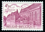 Stamps Belgium -  BÉLGICA: Centro histórico de Brujas