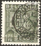 Stamps Belgium -  exportación de encajes