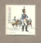 Stamps Portugal -  Oficial de caballería