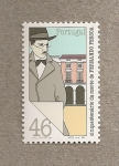 Stamps Portugal -  50 Aniv de la muerte de Fernando Pessoa