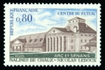 Stamps : Europe : France :  FRANCIA: De la gran salina de Salins-les-Bains a la salina real de Arc-et-Senans