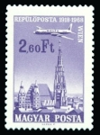 Stamps Hungary -  AUSTRIA: Centro histórico de Viena