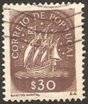 Stamps : Europe : Portugal :  carabela