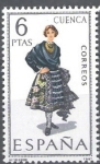 Stamps Spain -  Trajes típicos españoles. Cuenca.