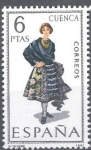 Sellos de Europa - Espa�a -  Trajes típicos españoles. Cuenca.