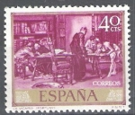 Stamps Spain -  Mariano Fortuny Marsal. La Vicaría.