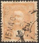 Stamps India -  india portuguesa - carlos 1º