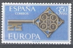 Stamps Spain -  Europa-C.E.P.T. Llave