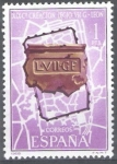Stamps Spain -  XIX  Centenario de la Legio VII Gémina, fundadora de León. Plano de León.