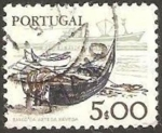 Sellos de Europa - Portugal -  barco de pesca, xavega