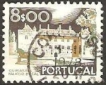 Stamps Portugal -  palacio ducal, guimarais