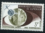Stamps : Africa : Cameroon :  Telecomunicaciones  Espaciales