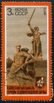 Stamps Russia -  Monumen to