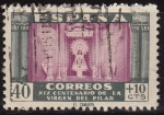 Stamps Europe - Spain -  ESPAÑA 1946 998 Sello Virgen del Pilar 40c usado