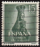 Sellos de Europa - Espa�a -  ESPAÑA 1954 1133 Sello Año Mariano Ntra. Sra. de Begoña Bilbao 15c Usado