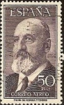 Sellos de Europa - Espaa -  ESPAÑA 1955 1165 Sello Leonardo Torres Quevedo 50pts Usado