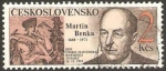 Sellos de Europa - Checoslovaquia -  2908 - Día del sello, Martín Benka, grabador