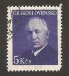 Stamps Czechoslovakia -  Benes, presidente checo
