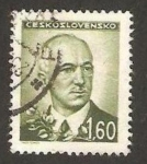 Stamps : Europe : Czechoslovakia :  Benes, presidente checo