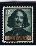 Stamps : Europe : Spain :  Edifil  1243  Pintores  Diego Velazquez  "Autorretrato"