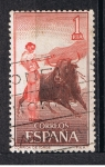 Stamps Spain -  Edifil  1261  Fiesta Naciona Tauromaquia  