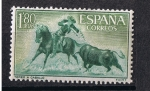 Stamps Spain -  Edifil  1264  Fiesta Naciona Tauromaquia  