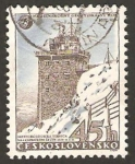 Stamps Czechoslovakia -  estacion metereologica