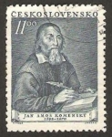 Stamps Czechoslovakia -  630 - 360 Anivº del nacimiento de filósofo y escritor Jan Amos Komensky