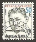 Sellos de Europa - Checoslovaquia -  jaroslav hasek