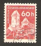 Sellos del Mundo : Europa : Checoslovaquia : 1073 - Vista de Karlstejn