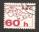 Stamps Czechoslovakia -  psc (con el numero 465 en el reverso )