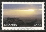 Sellos de Africa - Uganda -  Parque Nacional Lago Mburo-Nakivali